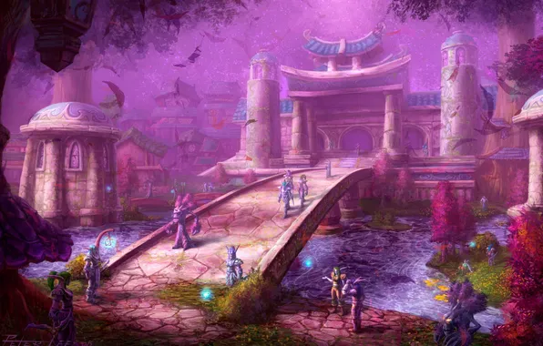 Wow, World of warcraft, Blizzard Entertainment, Telldrasill, Darnas
