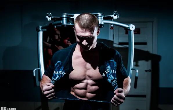 Сила духа, сила, спорт, демон, demon, sport, man, gym