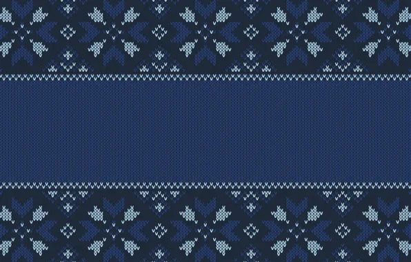Зима, снежинки, фон, узор, christmas, winter, background, pattern