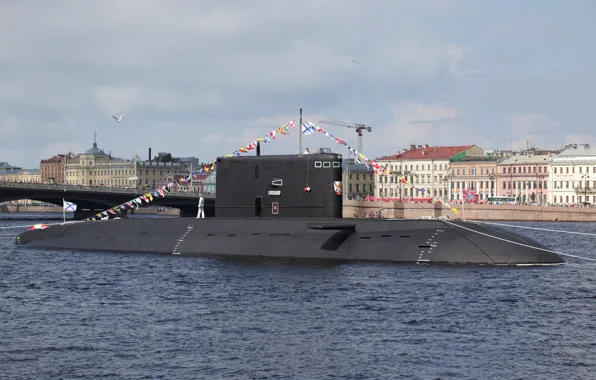 Лодка, парад, подводная, нева, дизельная, краснодар