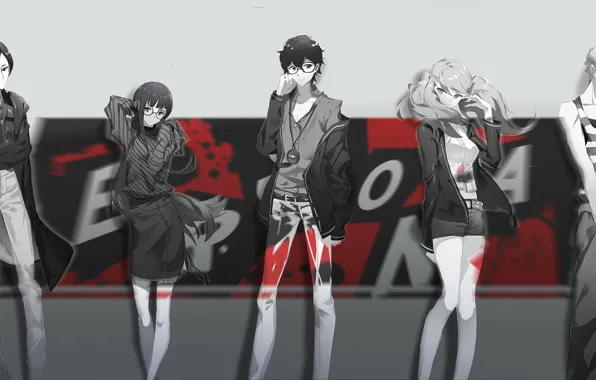 Группа, персонажи, Persona 5, Персона 5