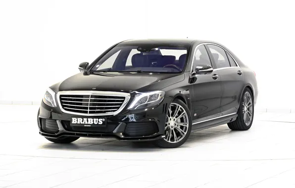 Черный, Mercedes-Benz, Brabus, седан, мерседес, Hybrid, брабус, гибрид