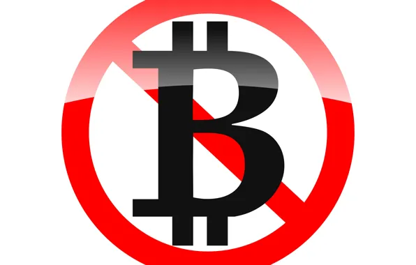 Картинка знак, red, stop, fon, bitcoin, биткоин, btc