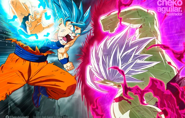 Аниме, бой, парни, Dragon Ball Super