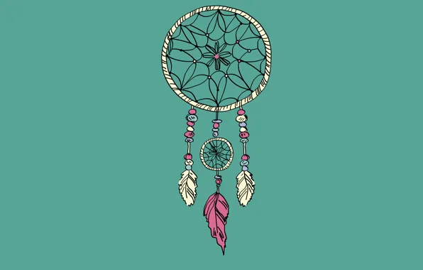 Сетка, круг, минимализм, ловец снов, dreamcatcher