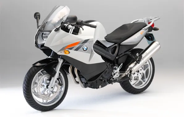BMW, мотоцикл, серый фон, F 800, BMW F 800 ST