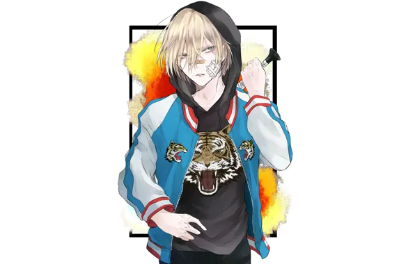 Арт, парень, Yuri on Ice, Юрий на льду, Юрий Плиседский