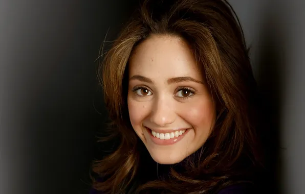 Улыбка, актриса, брюнетка, Emmy Rossum