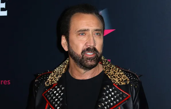 Портрет, куртка, Николас Кейдж, актёр, Nicolas Cage