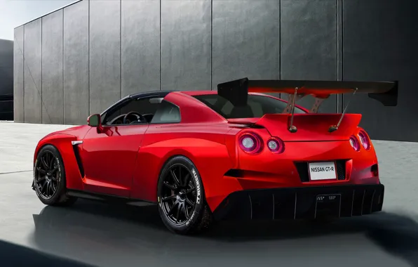 Красный, Авто, Машина, Nissan, Red, GT-R, Nissan GT-R, Transport & Vehicles