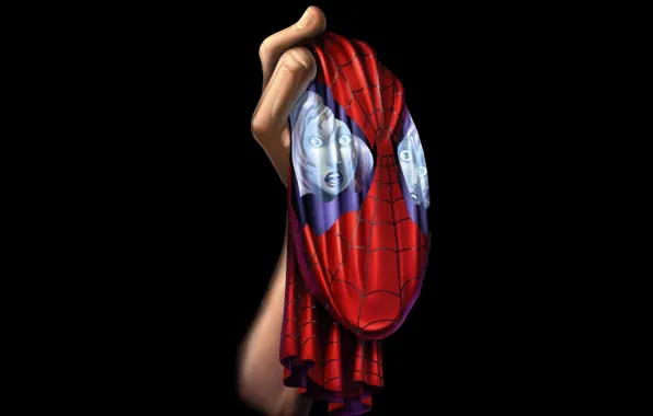 Comics, spider man, mask, mary jane, ultimate spider man