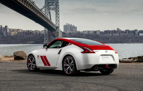 Асфальт, купе, Nissan, красно-белый, 370Z, 50th Anniversary Edition, 2020, 2019