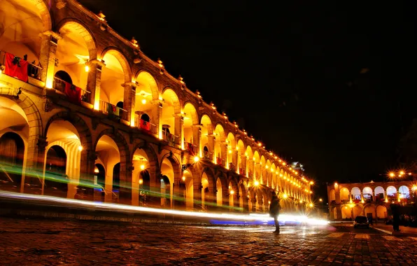 Ночь, night, Peru, Перу, noche, Cusco, Куско