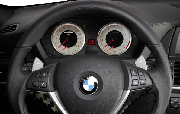 BMW, приборная панель, AC schnitzer
