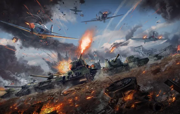 Картинка Game, War Thunder, Tanks Battle