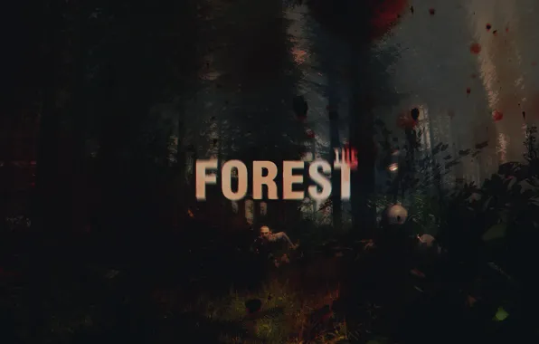 Игра, зомби, выживание, the game, 2014, survival, The Forest, крафт