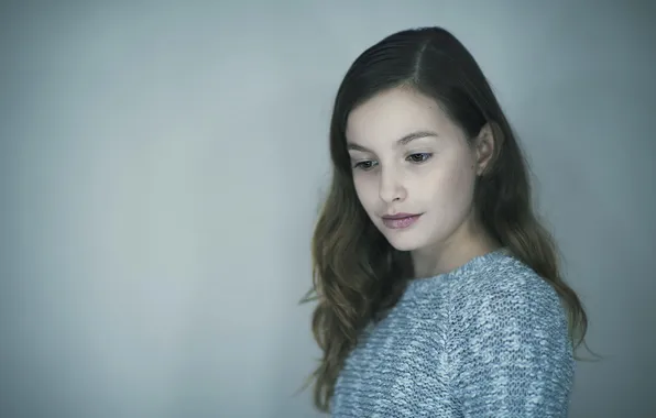 Девушка, фон, портрет