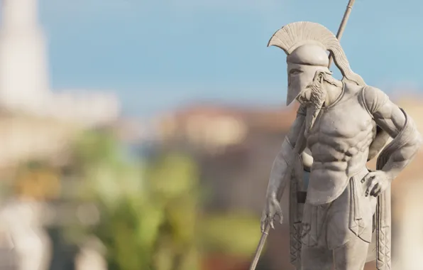Фон, статуя, Assassin's Creed Origins, The Hidden Ones