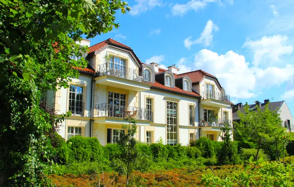 House, park, building