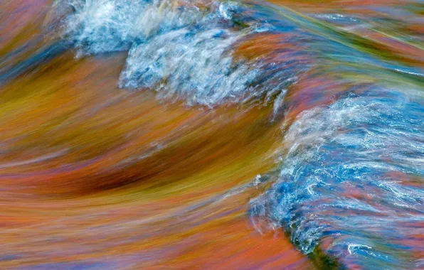 Картинка осень, вода, отражение