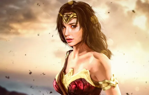 Картинка Wonder Woman, DC comics, Gal Gadot, Diana prince