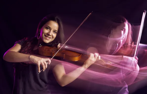 Картинка музыка, скрипка, Larisa Muñoz