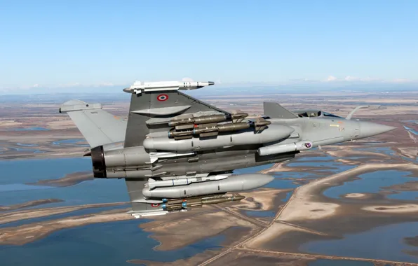 Истребитель, Dassault Rafale, ВВС Франции, Armée de l'Air, ПТБ, Корректируемая авиабомба, MBDA Meteor, MBDA MICA