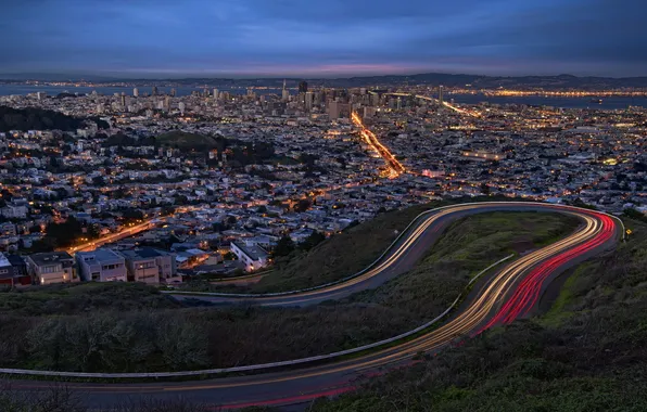 Картинка United States, California, San Francisco, Twin Peaks