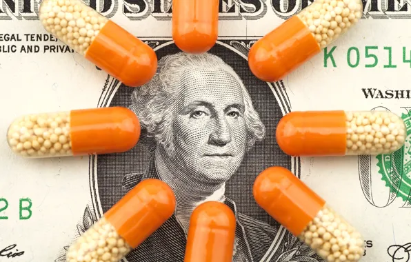 Dollar, paper, drugs, note bank