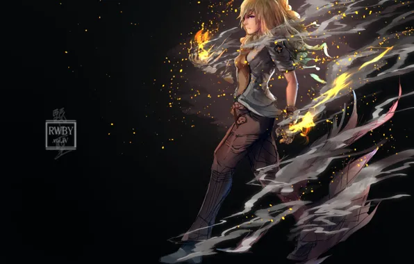 Girl, anime, webserie, RWBY, Remnant