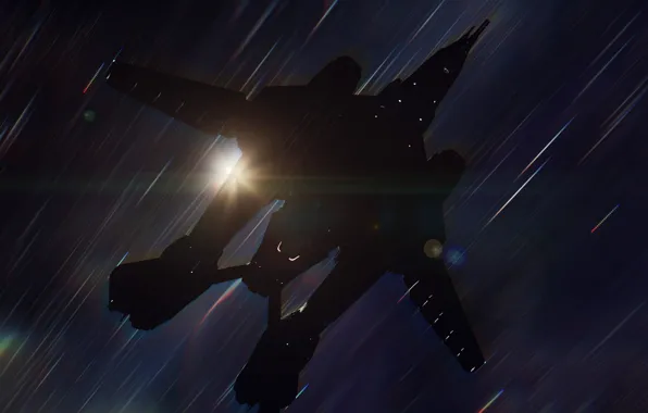 Полет, звездолет, Star Citizen, Vanguard