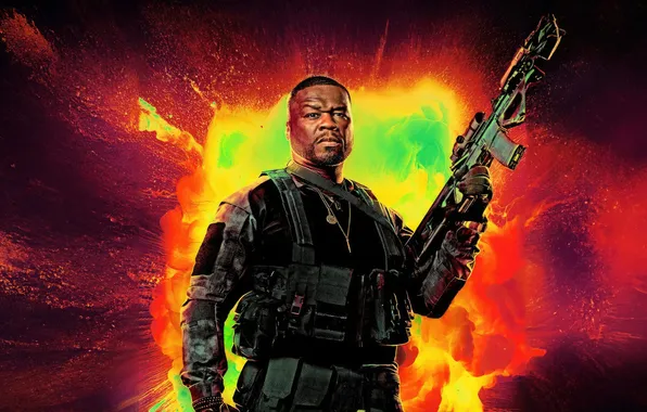 Картинка 50 cent, as easy day, the expendables 4