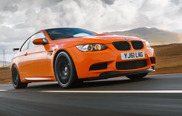 Картинка BMW, road, speed, E92, BMW M3 GTS, M3