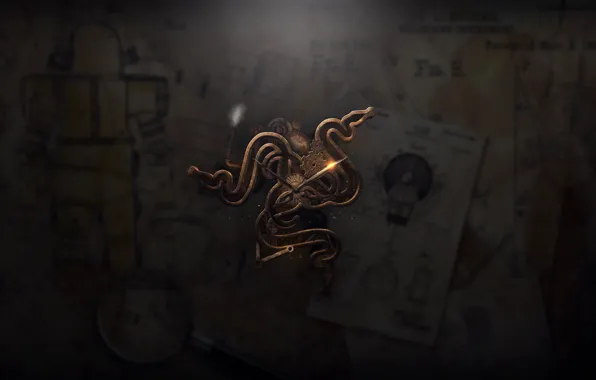 Логотип, Razer, Steampunk
