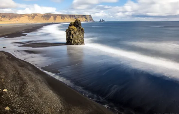Iceland, Vestur-Skaftafellssysla, Vik I Myrdal
