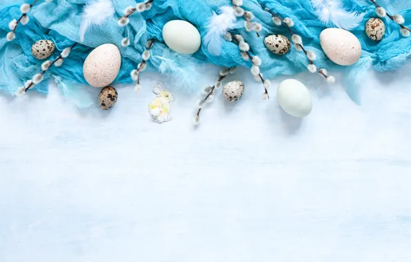 Яйца, Пасха, happy, eggs, easter, decoration