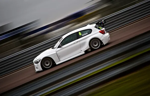 Машина, гонка, спорт, BMW 120