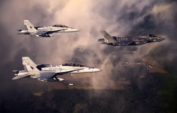 Картинка оружие, самолёты, F-35