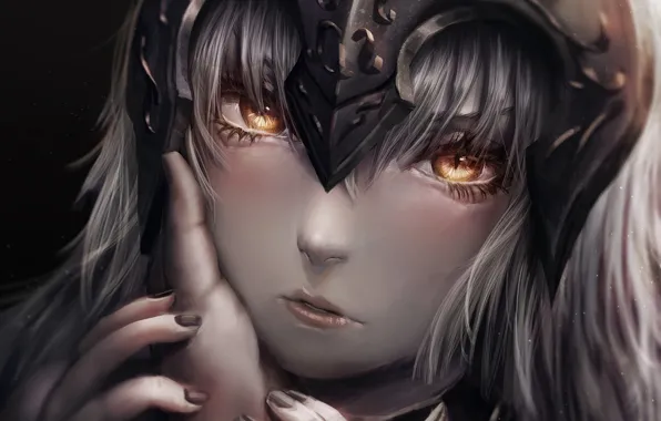Взгляд, девушка, аниме, руки, Fate / Grand Order, Судьба великая кампания