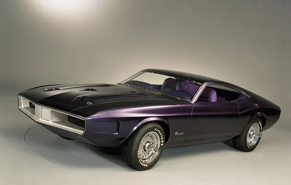 Mustang, concept, ford, muscle car, 1970
