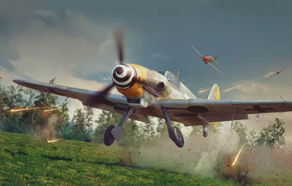 Германия, истребитель, вермахт, люфтваффе, Messerschmitt Bf 109G-10, Adam Tooby
