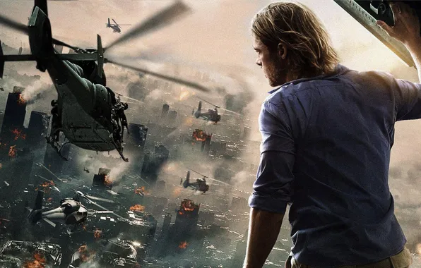 Картинка horror, fantasy, movie, World War Z