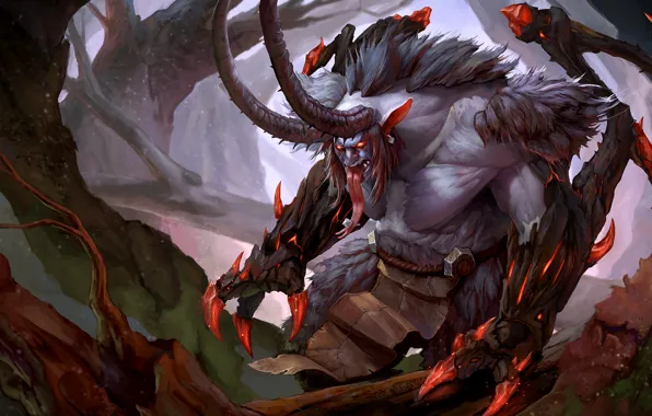 Демон, WoW, World of Warcraft, Legion, сатир, Ксавиус, Xavius