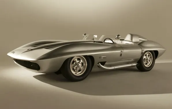 Corvette, Chevrolet, концепт, Шевроле, передок, Concept Car, Stingray, 1959