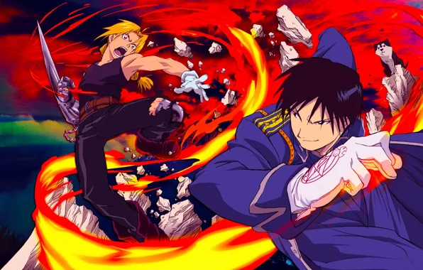 Парни, Стальной Алхимик, Fullmetal Alchemist