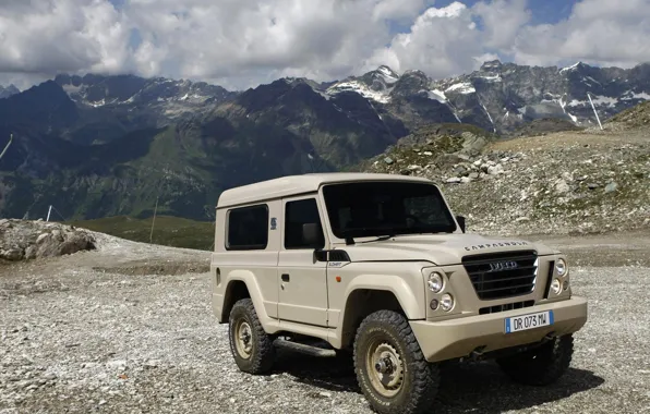 Пейзаж, внедорожник, Iveco, Campagnola