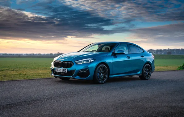 Вечер, BMW, Gran Coupe, UK-spec, 2-Series, M Sport, 2020, 218i