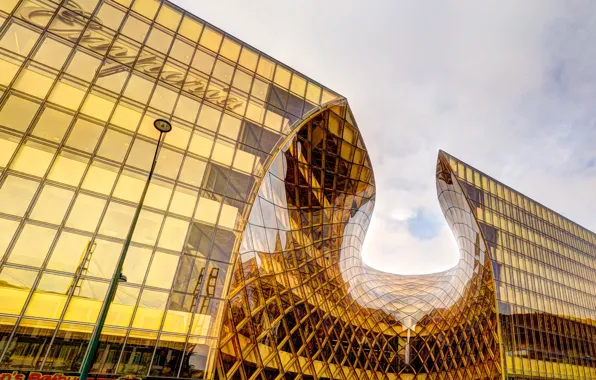Здание, архитектура, Швеция, торговый центр, Мальмё, Emporia shopping center