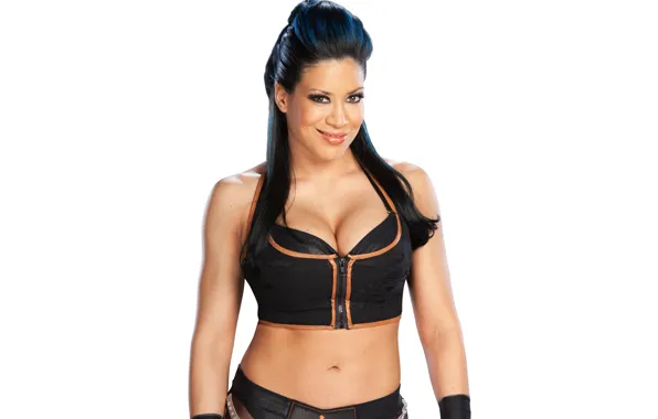 Взгляд, поза, рестлер, hair, WWE, Melina, Melina Nava Pérez, Мелина Перес