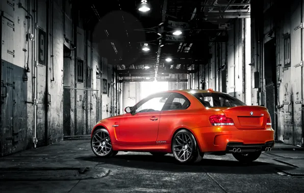 Красный, BMW, багажник, red, амбар, warehouse, e82, trunk